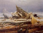 Caspar David Friedrich The Wreck of Hope USA oil painting artist